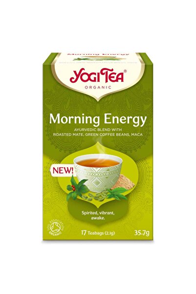 Yogi Tea Morning Energy Organik Bitki Çayı 17 Süzen Poşet