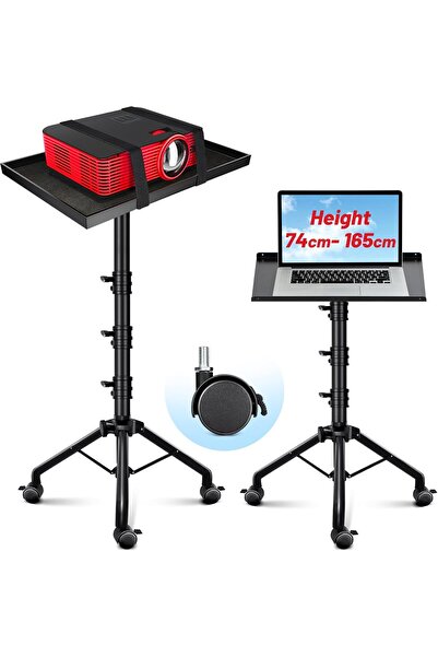 CAHAYA CY0332 Multifunctional Projector Stand with Multi-directional Wheels, ...