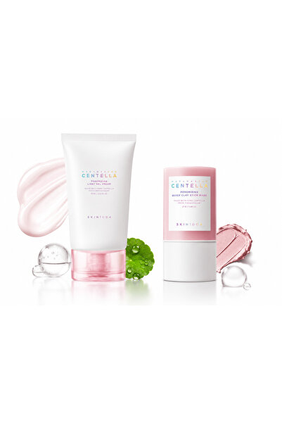 Skin1004 Madagascar Centella Quick-Dry Pore Clay Mask 27g + Pore-Reducing Gel...