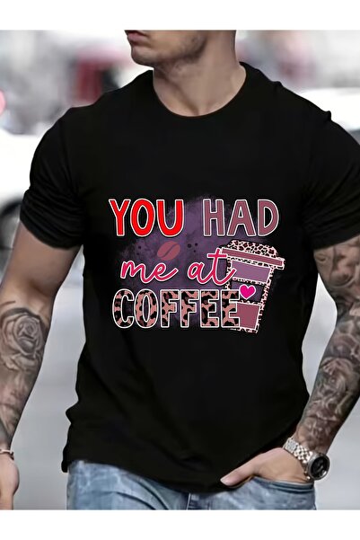 17 seramik تي شيرت "You Had Me at Coffee" - مثالي له ولها ولقاءات العائلة وفع...
