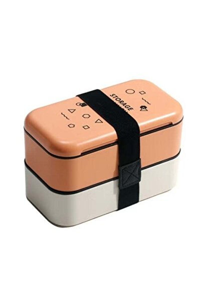Arabest Bento Lunch Box,Leakproof Double Layer Food Storage Container,Adjusta...