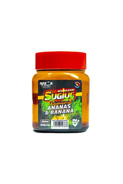 Senzor Planet SUGIUC FUMIGENA ULEIURI AMESTECATE ANANAS ȘI BANANĂ 250ml