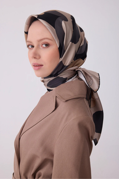 Belli Twill Silk Patterned Scarf 4306D
