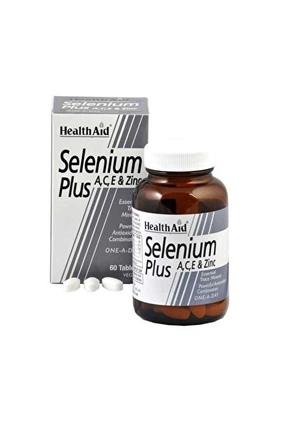 Health Aid Selenium Plus 200μg A, C, E &amp; Zinc, 60tabs