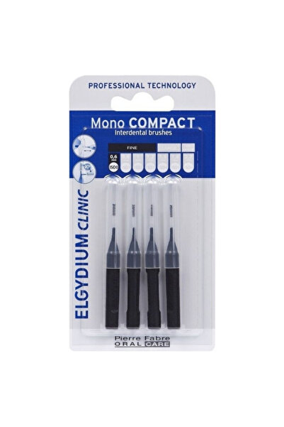 Elgydium Clinic Mono Compact 0.35mm, Μεσοδόντια βουρτσάκια, 4 τμχ.