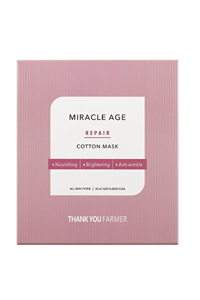 Thank You Farmer Miracle Age Repair Cotton Mask Υφασμάτινη Μάσκα Προσώπου Αντ...