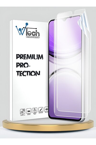 Wtech واقي شاشة هيدروجيل فاخر رقيق ومرن لهاتف Oukitel C2 4G 2025، عبوة من قطع...