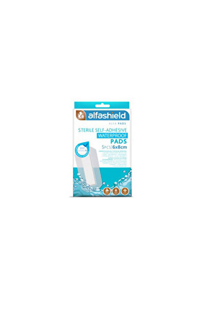 ALFASHIED ALFASHIELD 6x8CM 5ΤΜΧ, ΑΔΙΑΒΡΟΧΑ ΑΠΟΣΤΕΙΡΩΜΕΝΑ ΑΥΤΟΚΟΛΛΗΤΑ ΕΠΙΘΕΜΑΤΑ