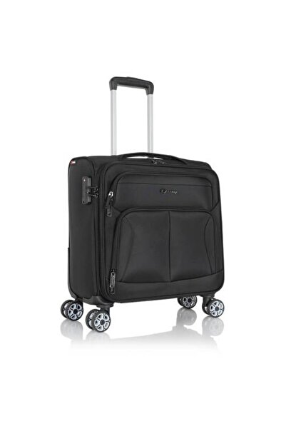 Assoda Captain Travel Bag Fabric – 16 Inch Black