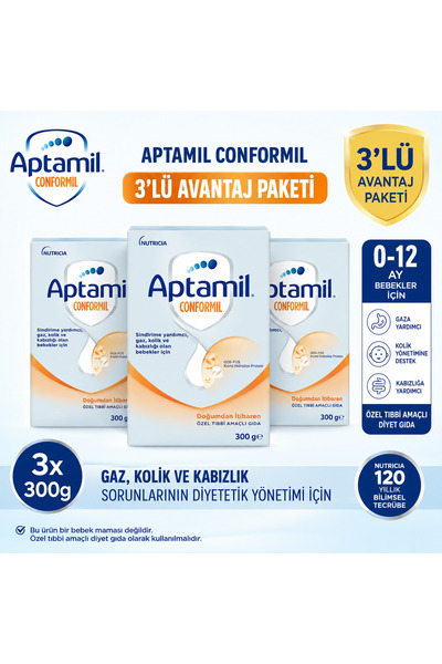 Aptamil Bebek Maması 300grx3