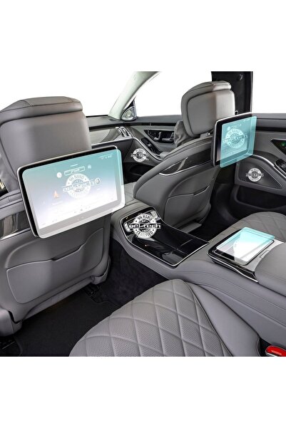 Oroel Mercedes S Series Compatible Rear Tablet and Middle Tablet 9H Nano Scre...