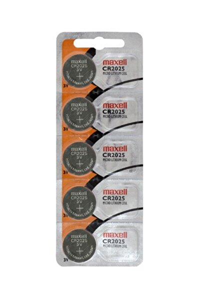 Maxell Μπαταρία λιθίου CR2025, 3v, 5τμχ