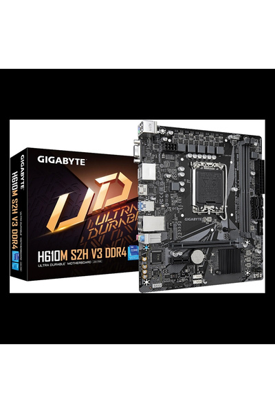 Gigabyte H610m S2h V3, Ddr4, Rev1.0, 2xddr4, M.2, D-sub, Hdmı, Dp, 12-13.14.n...