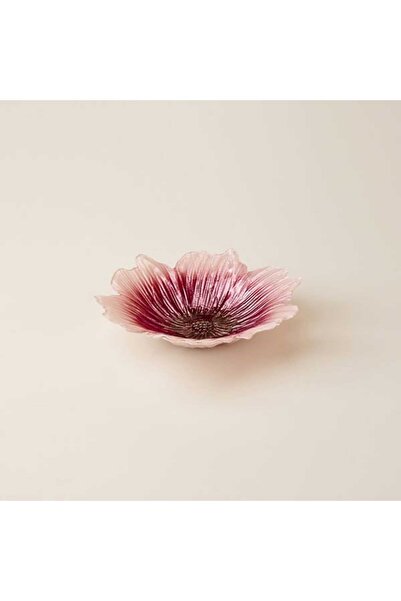 Evidea Deco Lilith Dekoratif Tabak - Pembe / Mor - 30 cm