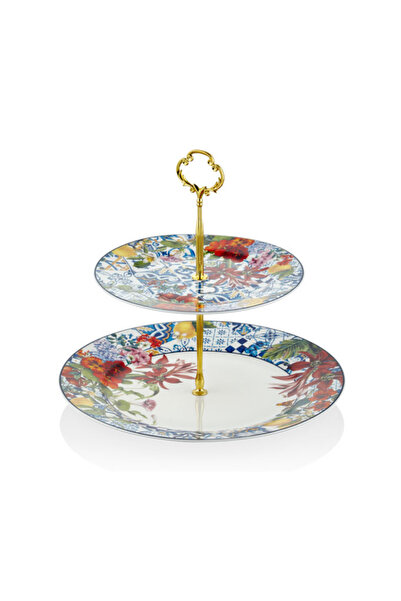 LAMEDORE ITALY GARDEN 2 KATLI KEK STANDI 27CM/19CM 1bsf-1330ıg