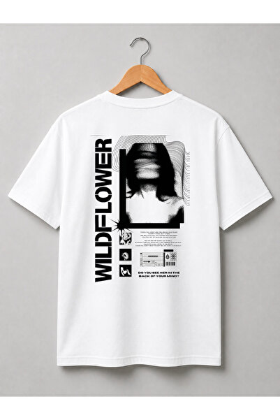 Grafftee Clothing تي شيرت بيلي إيليش ذو تصميم أغاني مشهورة، مطبوع بجودة عالية...