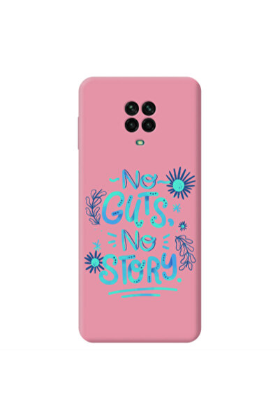 Other Xiaomi Redmi Note 9 Pro No guts no story Pink Colored Silicone TPU Θήκη