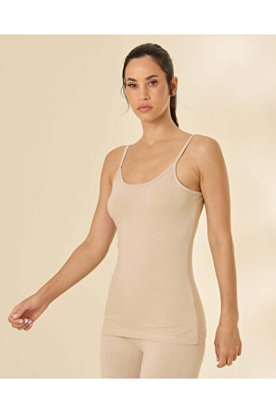 REDTAG سترة نسائية بيج ذات أشرطة