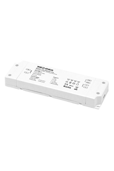 YSD τροφοδοτικό DC 60WUGP-12, 12VDC, 60W, 5A, IP20, dimmable