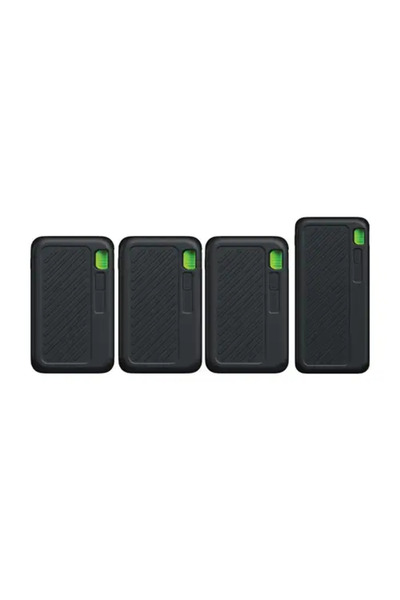 GOUİ Power Bank - 3 Singi 10000 mAh Batteries + 1 Singi 20000 mAh Battery