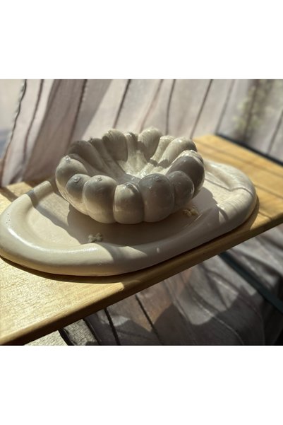 Dabris Decor Set Decor Tavă Cloud și suport pentru bijuterii Aurora Handmade