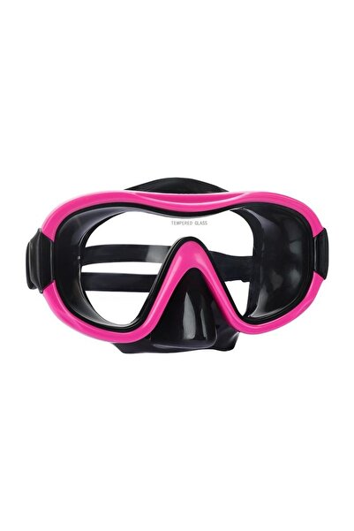 OEM Mască de Înot și Snorkeling, 12+ ani, Roz, Vizibilitate Clară și Fixare R...