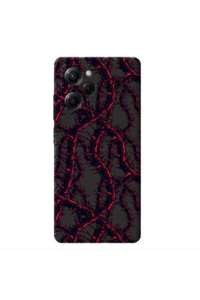 Other Xiaomi Poco X5 Pro Prickly ivy Black Colored Silicone TPU Θήκη