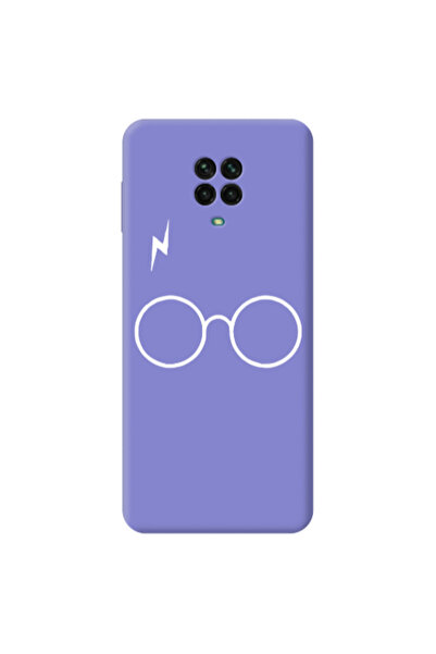 Other Xiaomi Redmi Note 9 Pro glasses Purple Colored Silicone TPU Θήκη