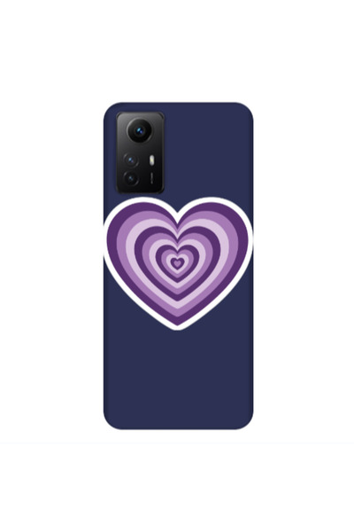 Other Xiaomi Redmi Note 12s My Heart Is Yours 2 Dark blue Colored Silicone TP...