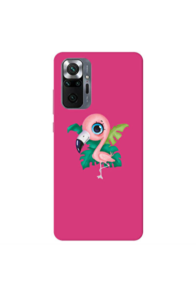 Other Xiaomi Redmi Note 10 Pro 4G Swan Fuchsia Colored Silicone TPU Θήκη