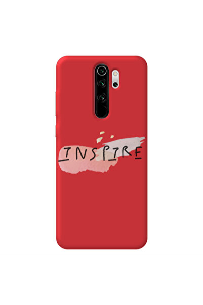 Other Xiaomi Redmi Note 8 Pro Inspire Red Colored Silicone TPU Θήκη
