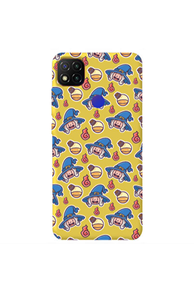 Other Xiaomi Redmi 9c Sweet Witch Yellow Colored Silicone TPU Θήκη