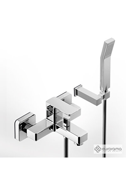 Eurorama Βρύση Μπάνιου Quadra Χρωμέ 144210-100