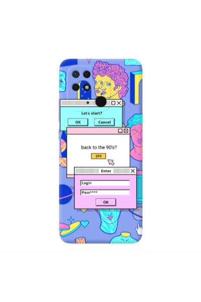 Other Xiaomi Redmi 10C Enter Login Light Purple Colored Silicone TPU Θήκη