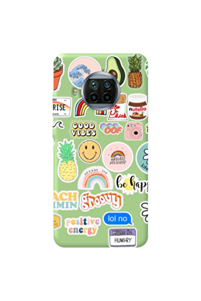 Other Xiaomi Mi 10T Lite Good vibes Light Green Colored Silicone TPU Θήκη