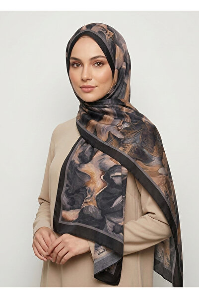 Pure Seduction Soyut Desenli Premium kaliteli Şal