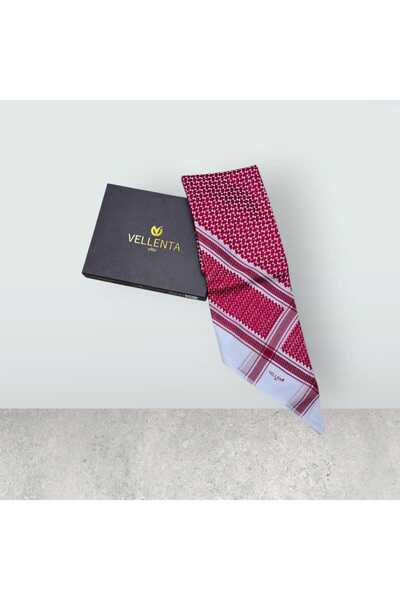 GHG Premium Men's Red Shemagh