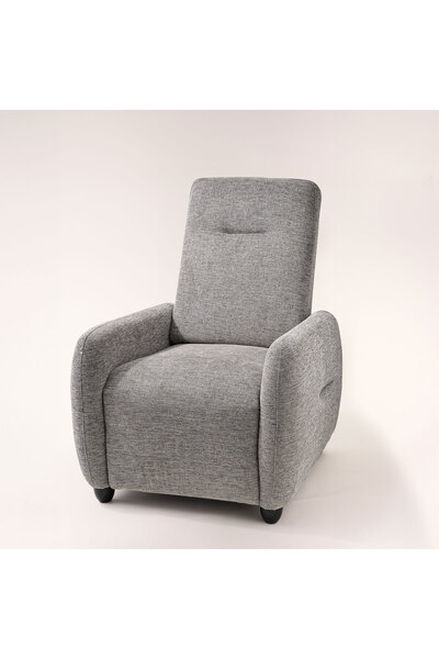 Cottage push back recliner casey gray 73*92*100cm
