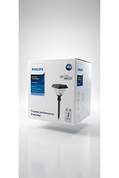 Philips Pro Solar Saplamalı 20 Watt 4000K Günışığı Kumandalı Bahçe Armatürü