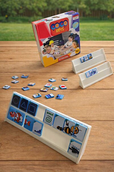 EDKZEKA Coco Keys Cocokeys Eşleştirme Oyunu Zeka Ve Hafıza Gelişimine Yardımc...