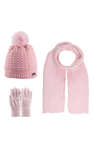 AngelsAccessories ΣΕΤ 3 ΤΕΜΑΧΙΩΝ ΠΛΕΚΤΟ ΜΕ FLEECE ΕΠΕΝΔΥΣΗ ΚΑΙ ΦΟΥΝΤΙΤΣΑ 9-15Υ