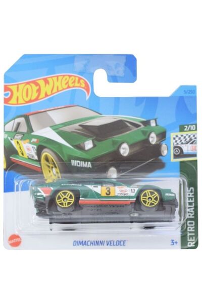 HOT WHEELS Метална кола, Dimachinni Veloce, 1:64, Зелен