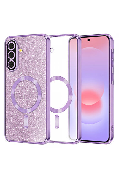 Techsuit Θήκη MagSafe για Samsung Galaxy A37 5G, Techsuit, Πολυτελές με Γκλίτ...