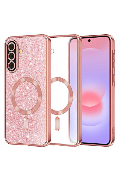 Techsuit Θήκη MagSafe για Samsung Galaxy A37 5G, Techsuit, Πολυτελές με Γκλίτ...