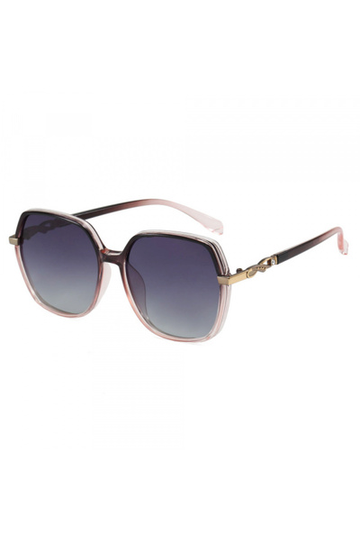 Techsuit Women's Sunglasses 5223, Polarized, UV Protection, Pink Grey