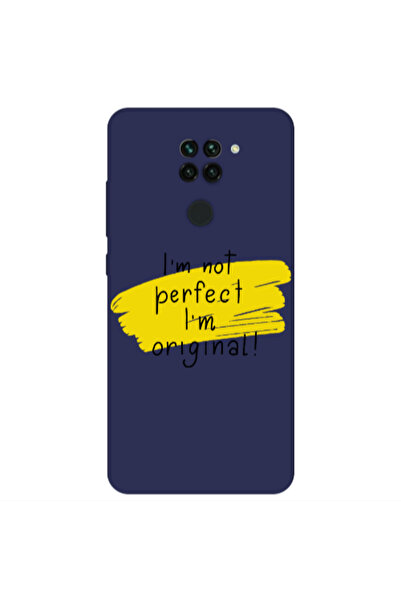 Other Xiaomi Redmi Note 9 I m not perfect Dark blue Colored Silicone TPU Θήκη