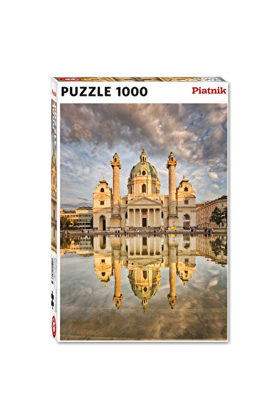Piatnik Puzzle Piatnik, Biserica Sf. Charles la Viena, 1000 Piese, 67,5 x 44,...
