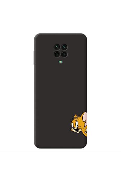 Other Xiaomi Redmi Note 9 Pro Jerry 2 Black Colored Silicone TPU Θήκη