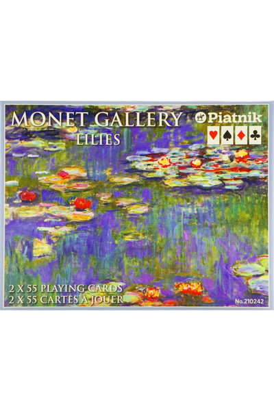 Piatnik Carti de joc Galeria Monet, Piatnik, 2 x carti