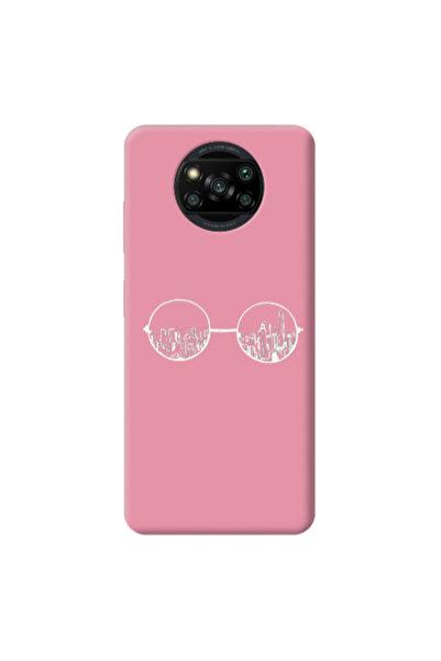 Other Xiaomi Poco X3 /X3 Pro Sunglasses Pink Colored Silicone TPU Θήκη